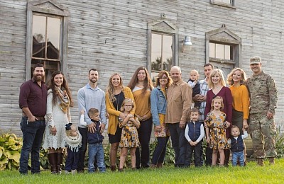 Meet our family. We live in a rural setting where are dogs have full run of our property. They have lots of hands on them, socializing them and getting them ready for their new homes.